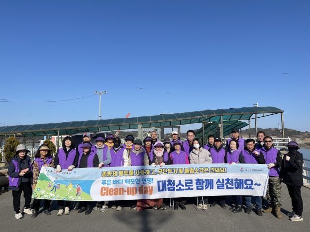 연평면, 당섬선착장 일대 클린업데이 ...