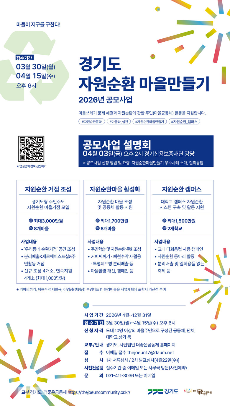 “우리 동네 쓰레기 문제, 주민이 직...