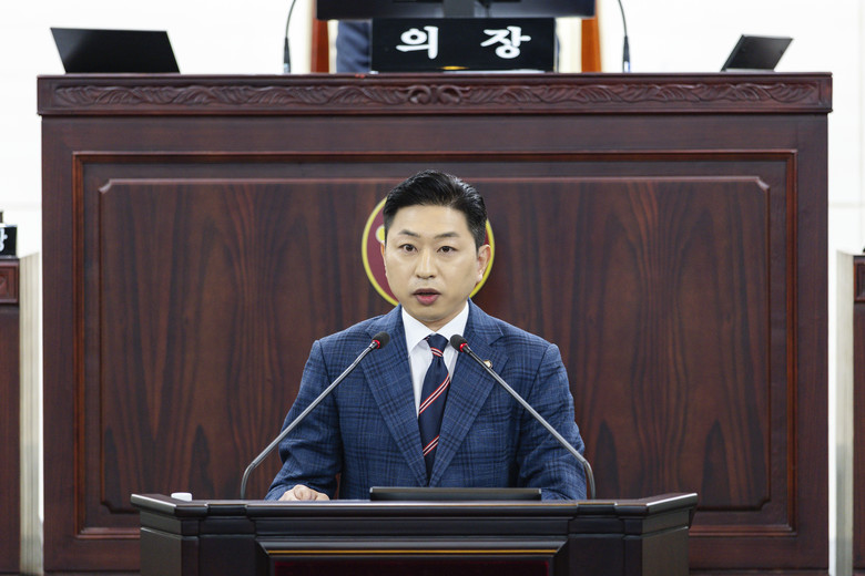 화성특례시의회 김종복 의원 5분 자유...